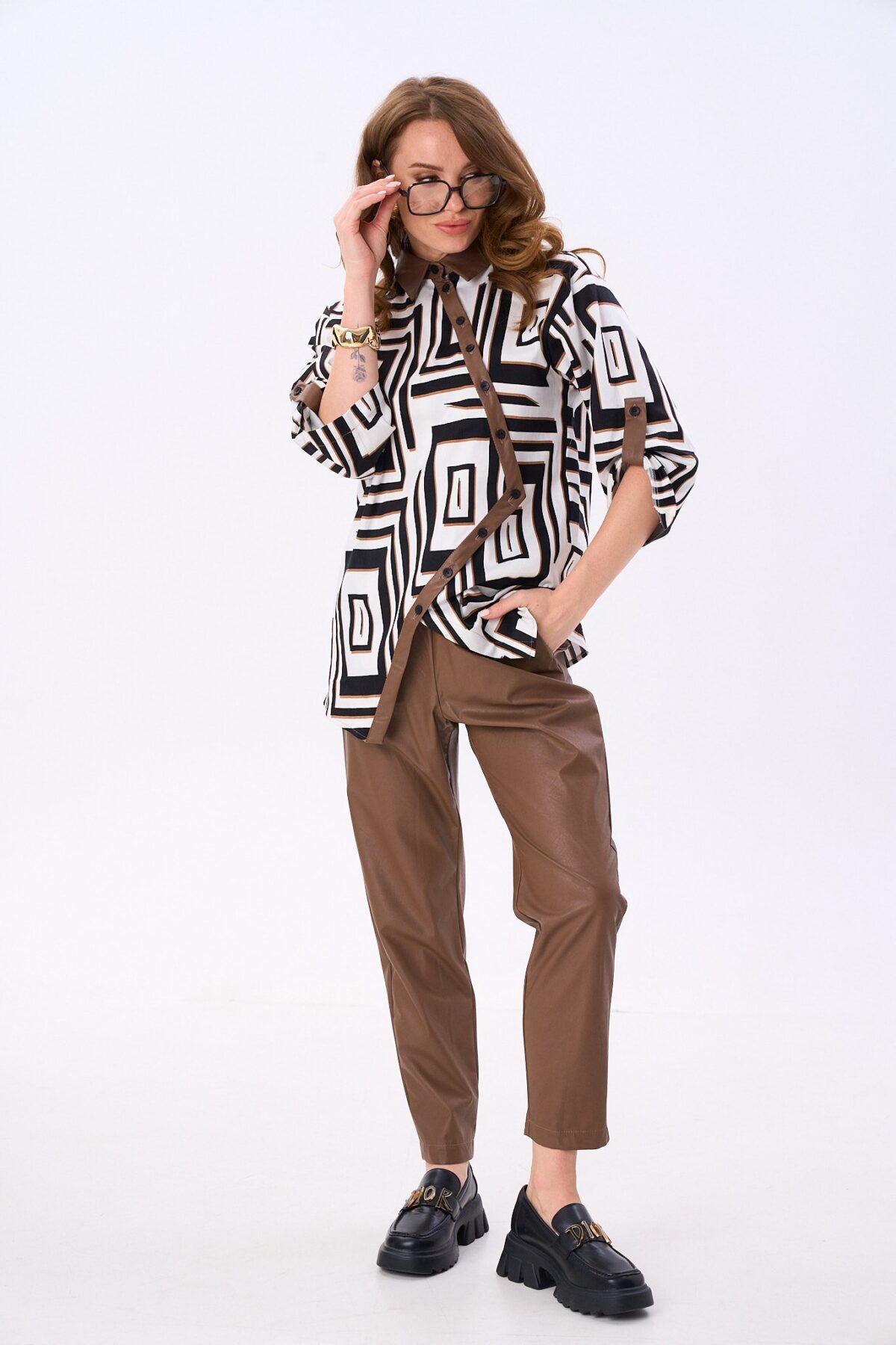 professional pinstripe blazer